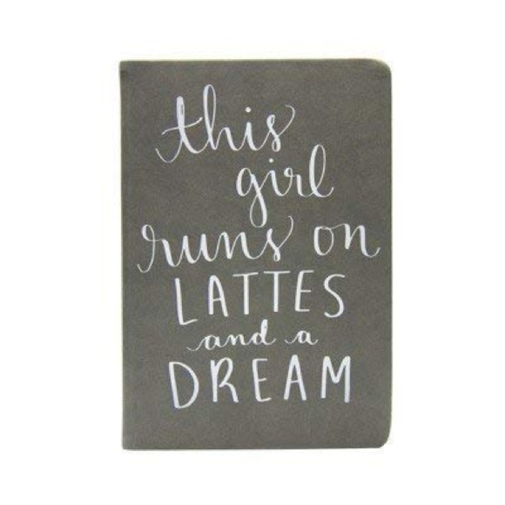 Lattes and a Dream Lined Journal